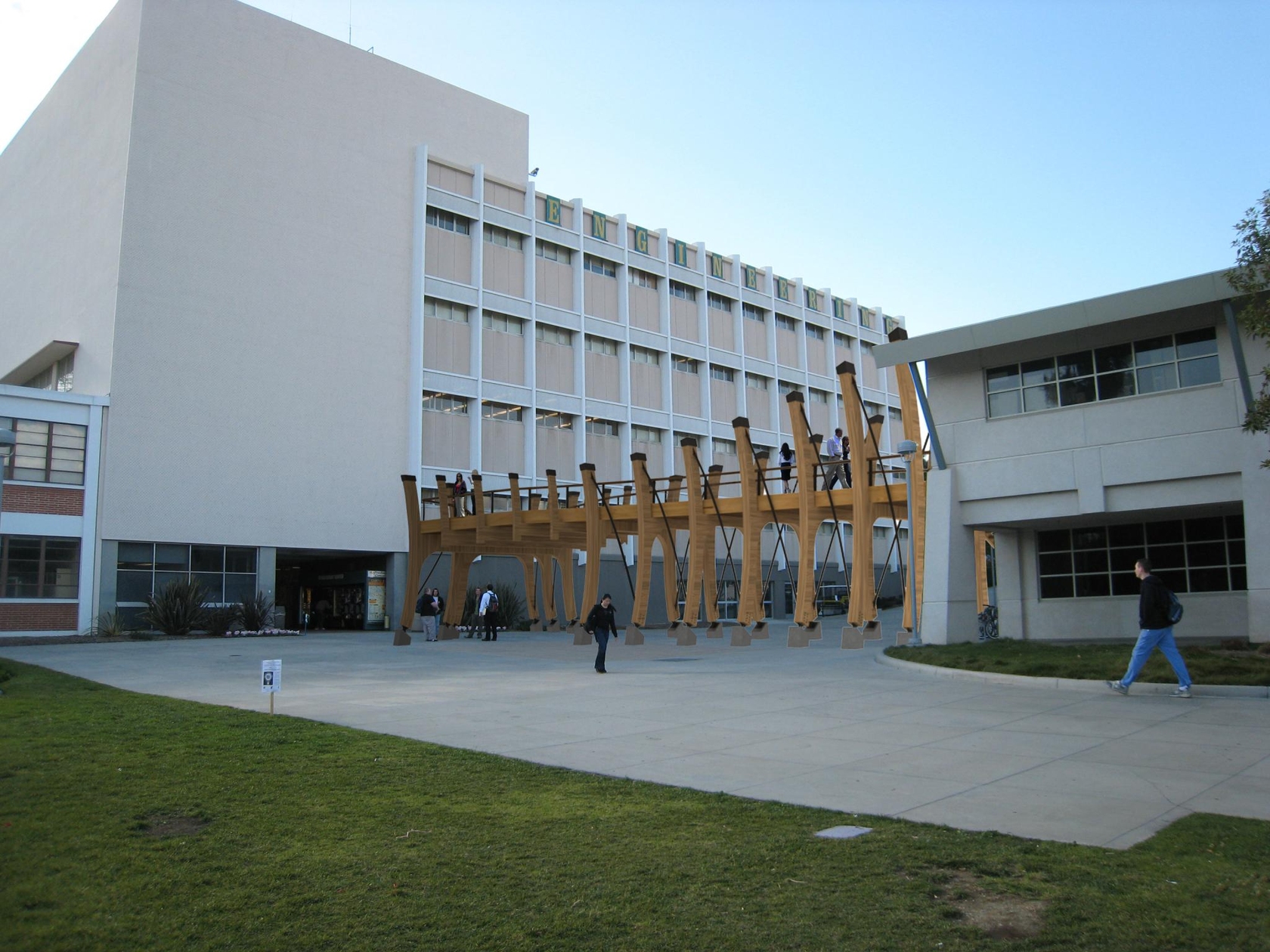 College Of Engineering Bridge At Cal Poly Pomona Architizer